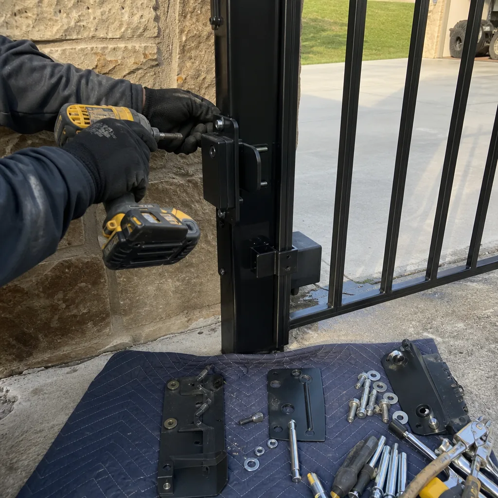 Gate Repair in Keller, TX | Ironworks Gate Co.